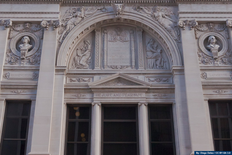 Allen County Indiana Courthouse Entrance